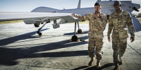 Soldiers on Tarmac