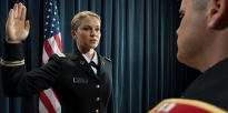 Soldier recites the oath of enlistment 