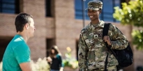 Cadets on College Campus